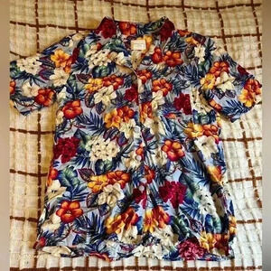Vintage Leslie Fay Button Up Blouse with  Shoulder Pads Size 12